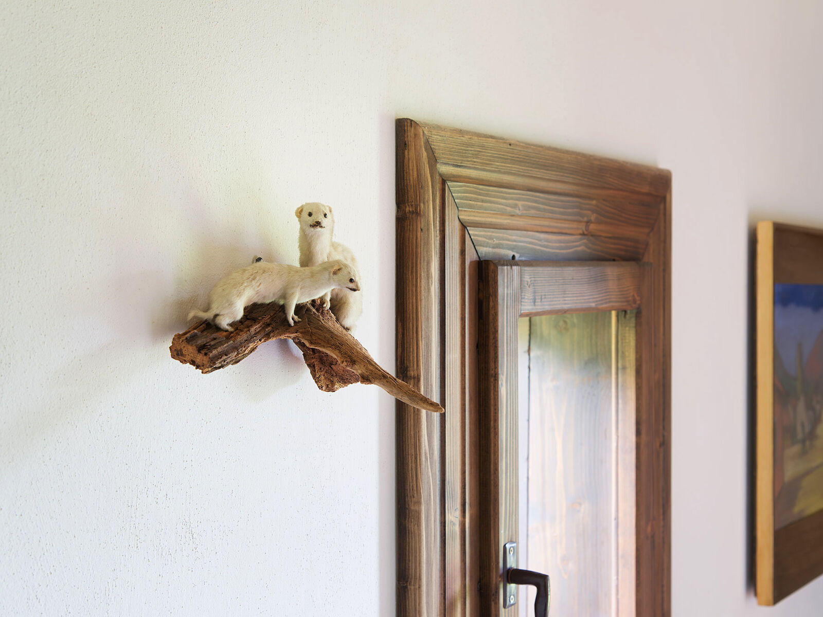 Traditionelles Fenster in der Sura Casa Maris