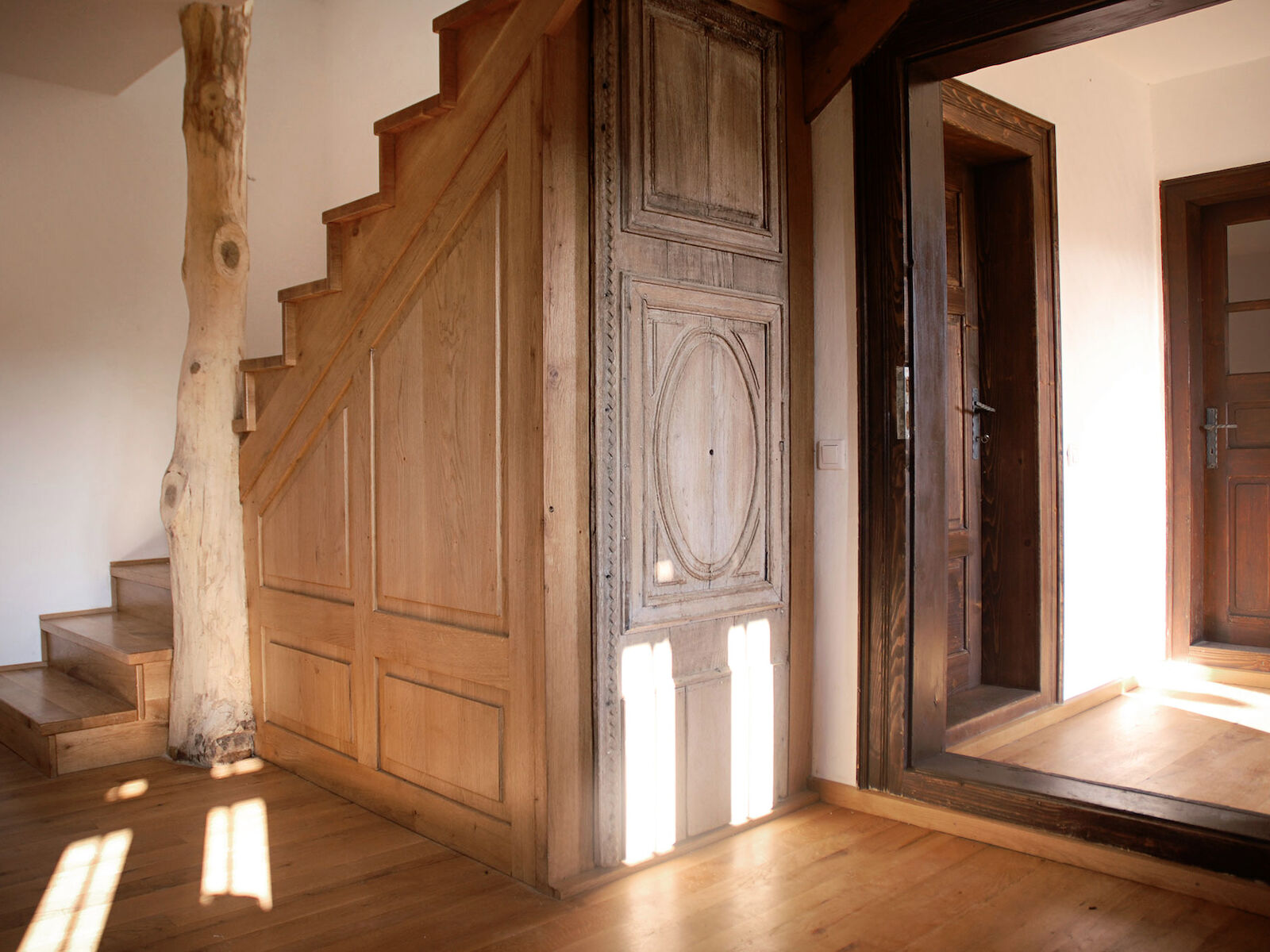 Unterbau Treppenhaus Casa Cosma